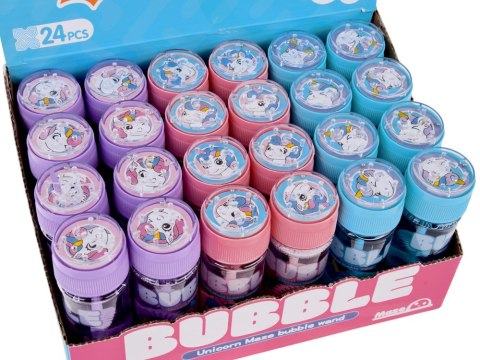 Bajecznie kolorowe Bańki mydlane Jednorożec Płyn do baniek 65ml +Gra ZA6151