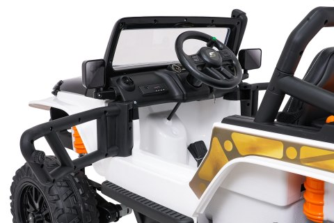 Pojazd Jeep Monster Biały