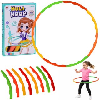 Hula Hop dla dzieci i dorosłych - z wypustkami, składane o śr. 84cm SP0871