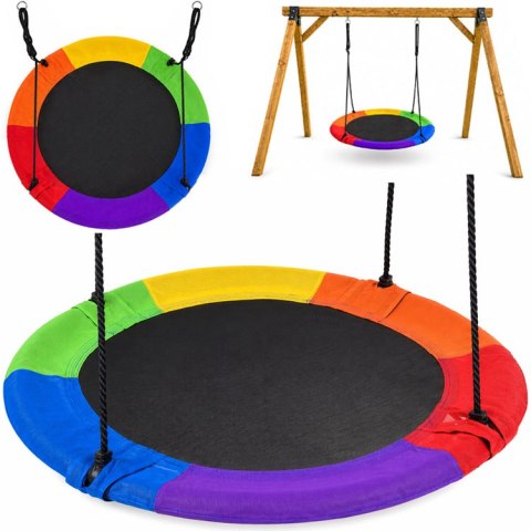 Huśtawka Bocianie gniazdo OKRĄGŁA śr. 100cm - max. obciążenie 250kg SP0878