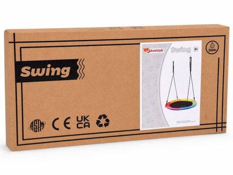 Huśtawka Bocianie gniazdo OKRĄGŁA śr. 100cm - max. obciążenie 250kg SP0878
