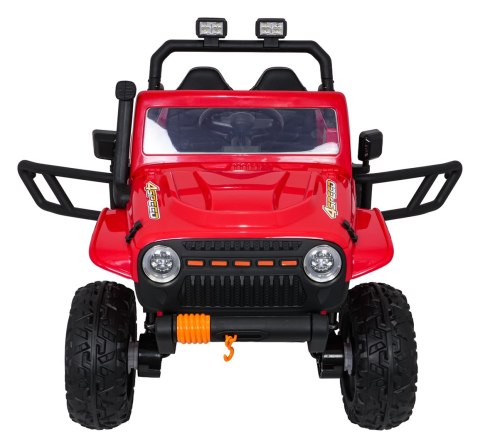 Pojazd Jeep Monster Czerwony