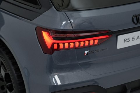 Pojazd Audi RS6 Avant GT Szary silnik 4x35W