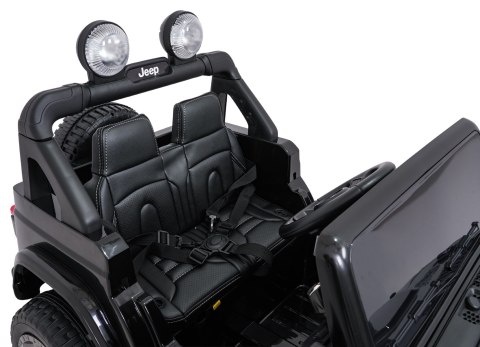 Auto na akumulator Jeep Wrangler Rubicon LIFT Czarny 24V 4x200W