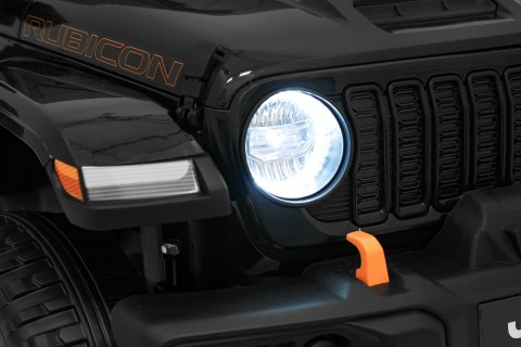 Auto na akumulator Jeep Wrangler Rubicon LIFT Czarny 24V 4x200W