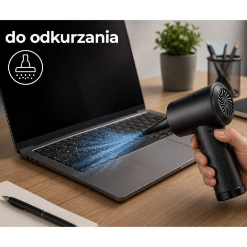Elektryczna Dmuchawa Do Kurzu Kompresor Końcówki Szczoteczki Zestaw