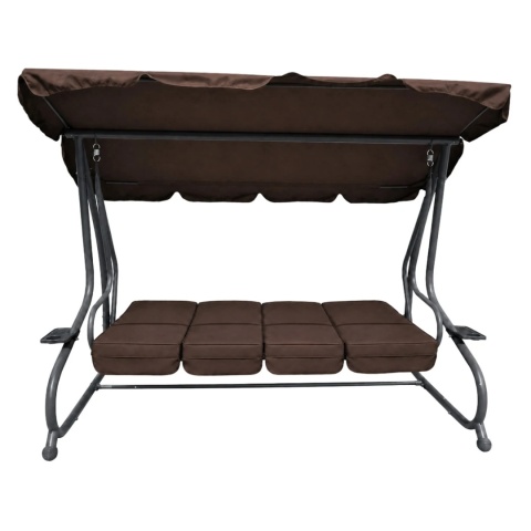 HUŚTAWKA OGRODOWA 2w1 Leżanka 3-4 osobowa 214cm x 168 cm x 114 cm 4 KOLORY !!! HIT