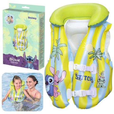 Kamizelka Do Pływania Dla Dzieci Disney Stitch Bestway 9104R