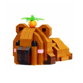 Klocki Konstrukcyjne Kapibara Figurka 3D 204 - 263 el.