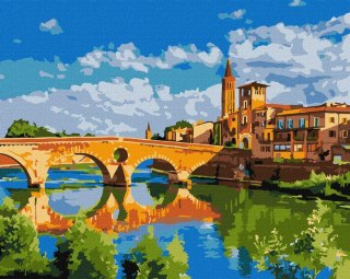 Malowanie po numerach - Fascynujące miasto 40x50cm