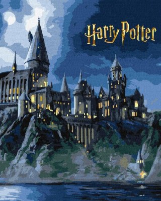 Malowanie po numerach - Harry Potter. Hogwart nocą