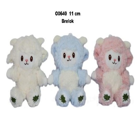 Owca brelok 11cm MIX