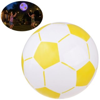 Dmuchana piłka LED dla dzieci śr45 cm Lekka Świecąca idealna do gry SP0869