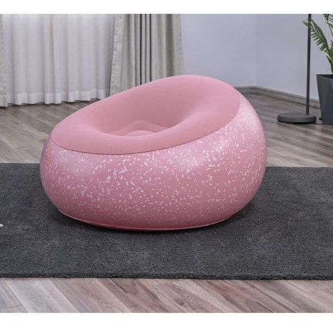 Fotel Dmuchany Siedzisko Różowy Inflate A Chair Bestway 75155