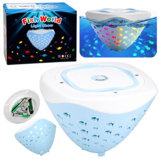 Lampka LED Basenowa Do Wody IP68 Rybki Kolorowa LED 6 Trybów