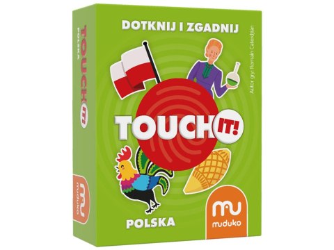 Muduko Gra karciana Touch IT Dotknij i zgadnij - Polska GR0729