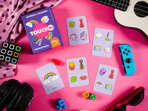 Muduko Gra karciana Touch IT Dotknij i zgadnij - Popkultura GR0727