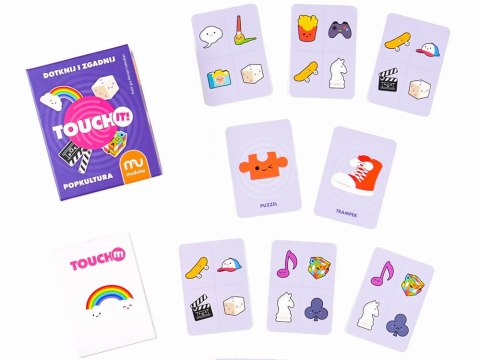 Muduko Gra karciana Touch IT Dotknij i zgadnij - Popkultura GR0727