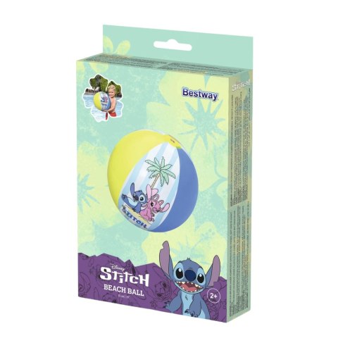 Piłka Plażowa Dmuchana Dla Dzieci Stitch Beach Ball Bestway 51 cm 9104T