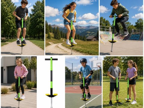 Pogo Skoczek Drążek do Skakania JUMP STICK - zabawka dla dziecka SP0867