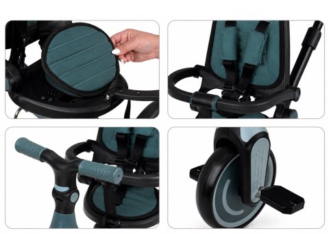 Rowerek dziecięcy trójkołowy Tiny Bike rośnie z dzieckiem 5w1 SP0879