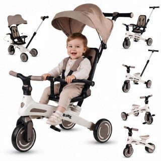 Rowerek dziecięcy trójkołowy Tiny Bike rośnie z dzieckiem 5w1 SP0879
