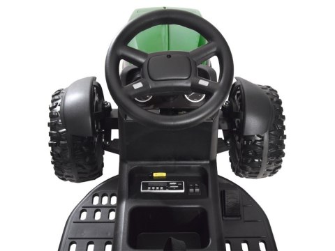 Traktor na akumulator dla dzieci +przyczepa PA0240