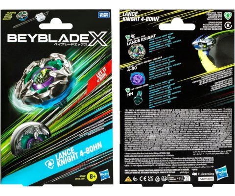 Hasbro G0175 Beyblade X Zestaw Startowy Lance Knight 4-80HN
