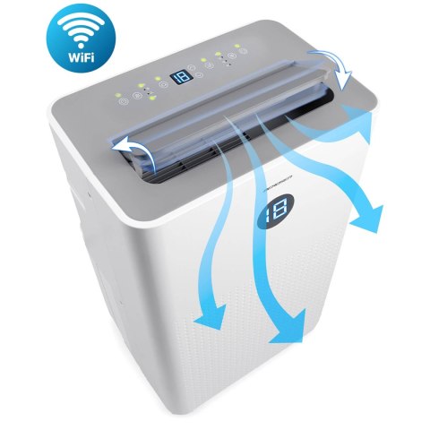 Klimatyzator przenośny z uszczelką 14000 BTU osuszacz grzanie WiFi 37l/24h Berdsen BD-584