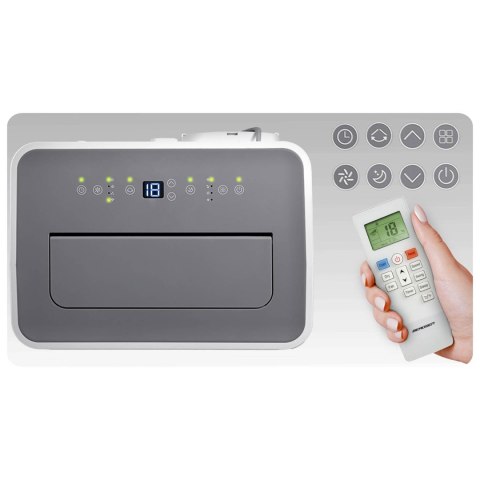 Klimatyzator przenośny z uszczelką 14000 BTU osuszacz grzanie WiFi 37l/24h Berdsen BD-584