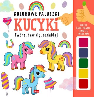 Kolorowe paluszki. Kucyki