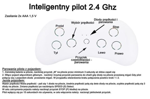 Koparka na akumulator z łyżka i przyczepą, jeździk, rączka,pilot/YW1008