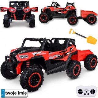Czerwone Buggy na Akumulator 4x24V z Wywrotką PA0342