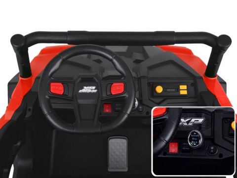 Czerwone Buggy na Akumulator 4x24V z Wywrotką PA0342
