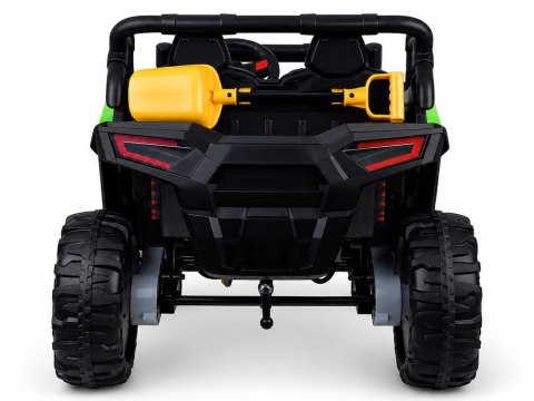 Buggy na Akumulator 4x24V z Przyczepką | Terenowe Auto dla Dzieci Zielone