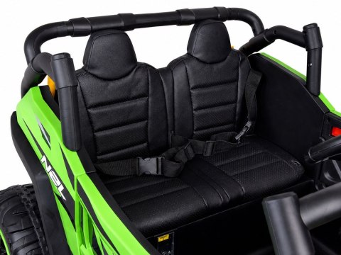 Buggy na Akumulator 4x24V z Przyczepką | Terenowe Auto dla Dzieci Zielone