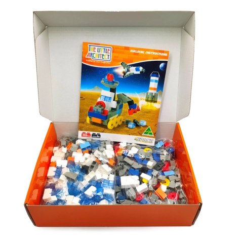 Klocki konstrukcyjne Little Architect Space 383 el. - 4+