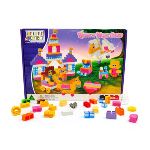 Klocki konstrukcyjne Little Architect Unicorn 370 el. 4+