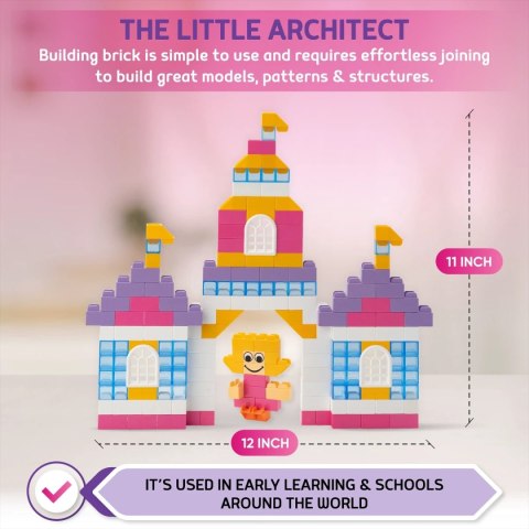 Klocki konstrukcyjne Little Architect Unicorn 370 el. 4+