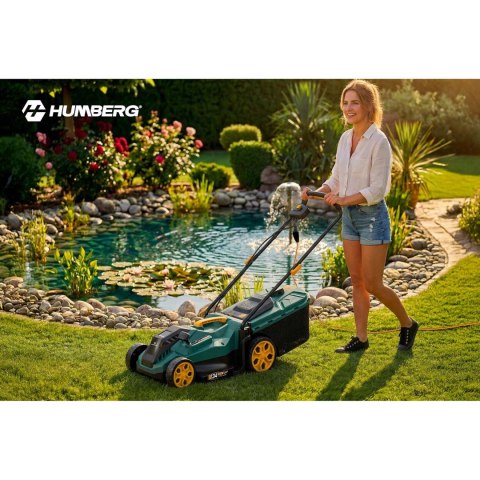 Kosiarka elektryczna lekka mocna z regulacją 1400W 34cm Humberg HM-612