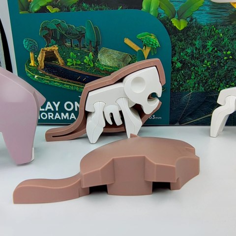 Magnetyczne figurki 3D zwierząt leśnych - Half Toys 3+