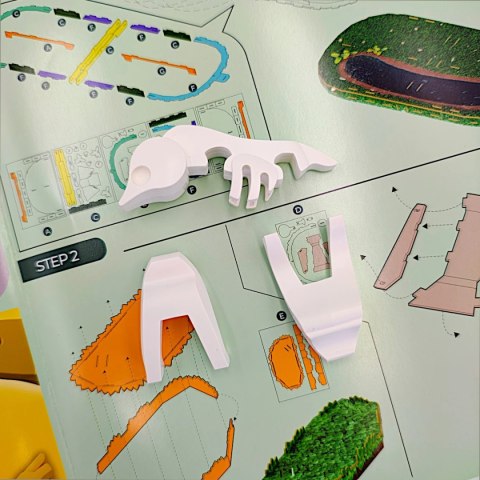 Magnetyczne figurki 3D zwierząt leśnych - Half Toys 3+