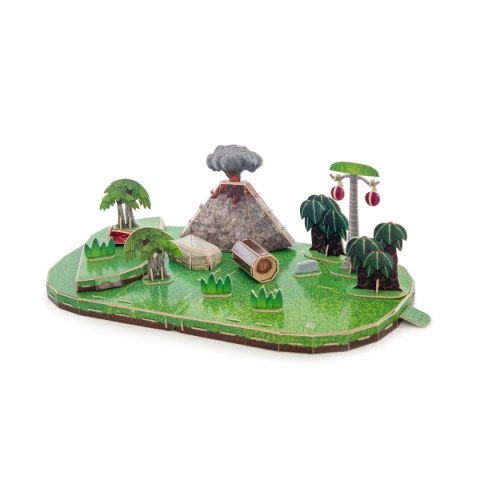 Magnetyczne figurki dinozaurów z dioramą - Half Toys 3+
