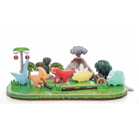 Magnetyczne figurki dinozaurów z dioramą - Half Toys 3+