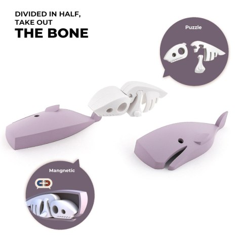 Magnetyczne zwierzaki Half Toys Ocean 3D - figurki dla dzieci 3+