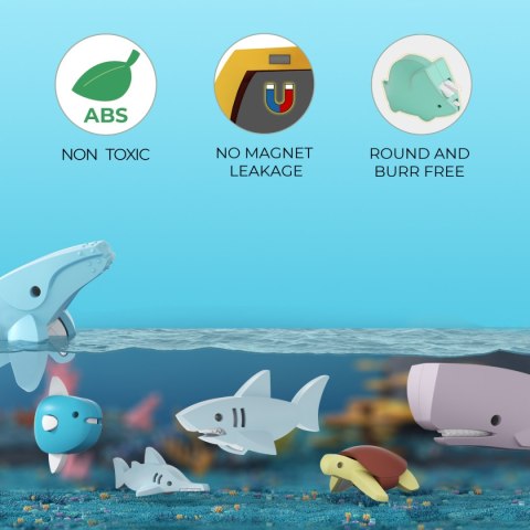 Magnetyczne zwierzaki Half Toys Ocean 3D - figurki dla dzieci 3+