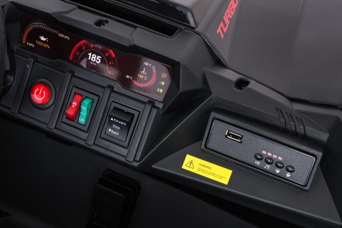 Pojazd Buggy TURBO 23 Czarny