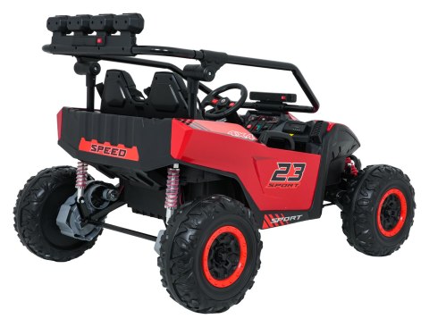 Pojazd Buggy TURBO 23 Czerwony