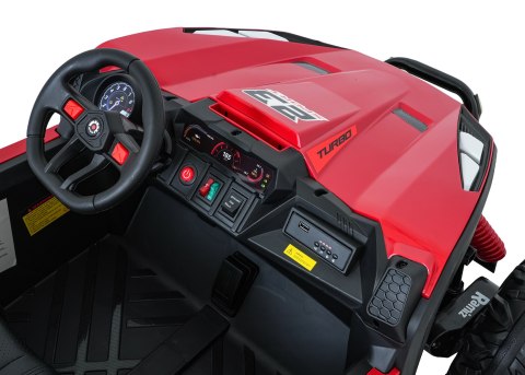Pojazd Buggy TURBO 23 Czerwony