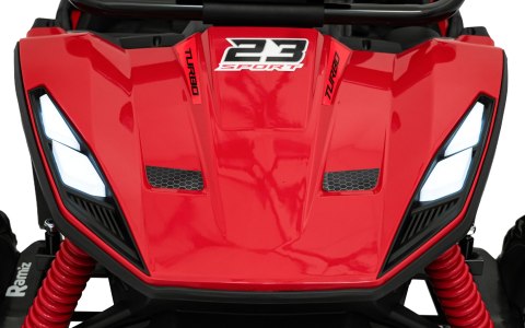 Pojazd Buggy TURBO 23 Czerwony
